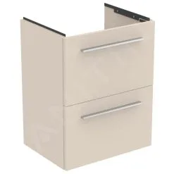 Ideal Standard I.Life S - Mueble Bajo Lavabo, 500x375x630 Mm, 2 Cajones, Arena Mate T5291NF