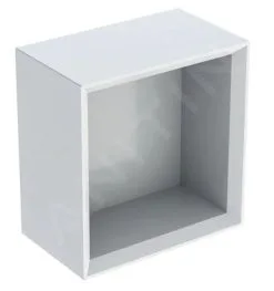 Geberit ICon - Armario 225x233x132 Mm, Abierto, Blanco Brillante 502.321.01.1