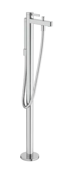 Hansgrohe Finoris - Grifo De Suelo Para Bañera, Con Accesorios, Cromo 76445000