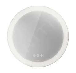 Duravit Happy D.2 Plus - Espejo, Diámetro 700 Mm, Con Iluminación LED Y Con Calefacción HP7485S00000000