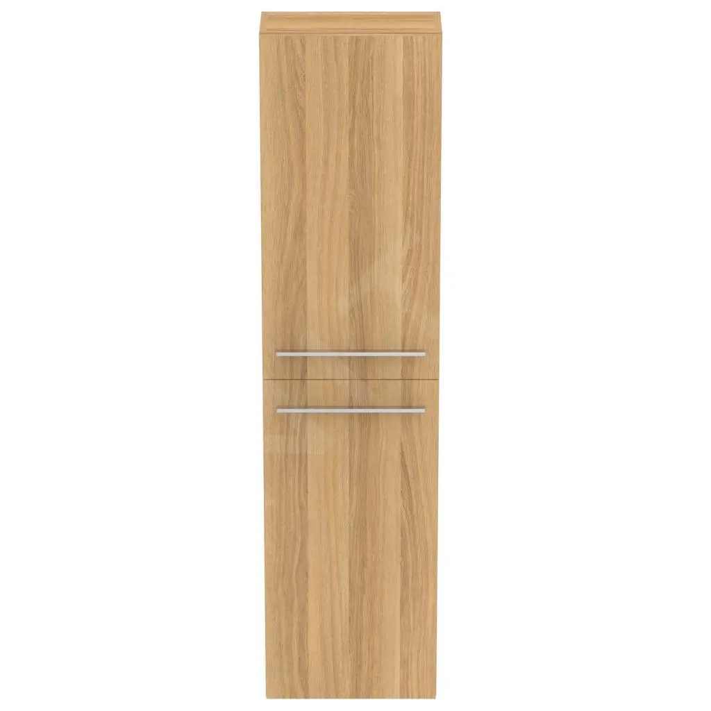 Ideal Standard I.Life S - Armario Alto Para Baño 400x210x1600 Mm, 2 Puertas Izquierda/derecha, Roble T5288NX - Imagen 4