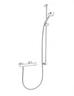 Kludi Logo - Conjunto De Ducha Con Termostato, Barra 900 Mm, Cromo 6857805-00