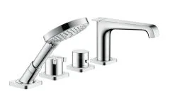 Axor Citterio E - Grifo Termostático De Bañera De 4 Orificios, Cromo 36411000