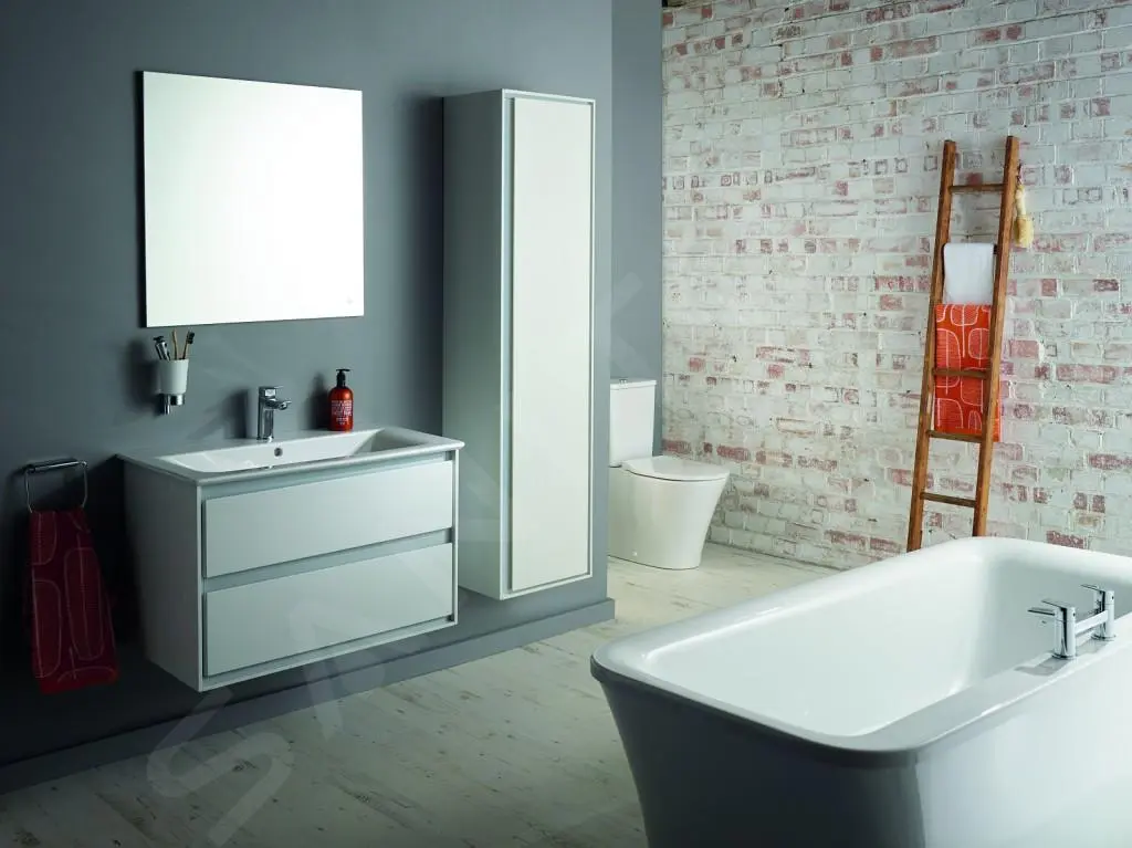 Ideal Standard Connect Air - Mueble Bajo Lavabo, 1000x440x517 Mm, Blanco Brillante/blanco Mate E0821B2 - Imagen 4