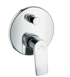 Hansgrohe Metris New - Grifo Monomando Empotrado De Bañera, Cromo 31487000
