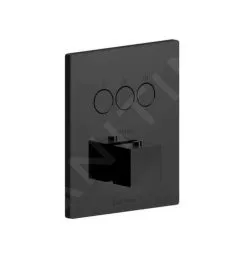 Paffoni Compact Box - Grifo Empotrado Termostático, Para 3 Dispositivos, Negro Mate CPT519NO