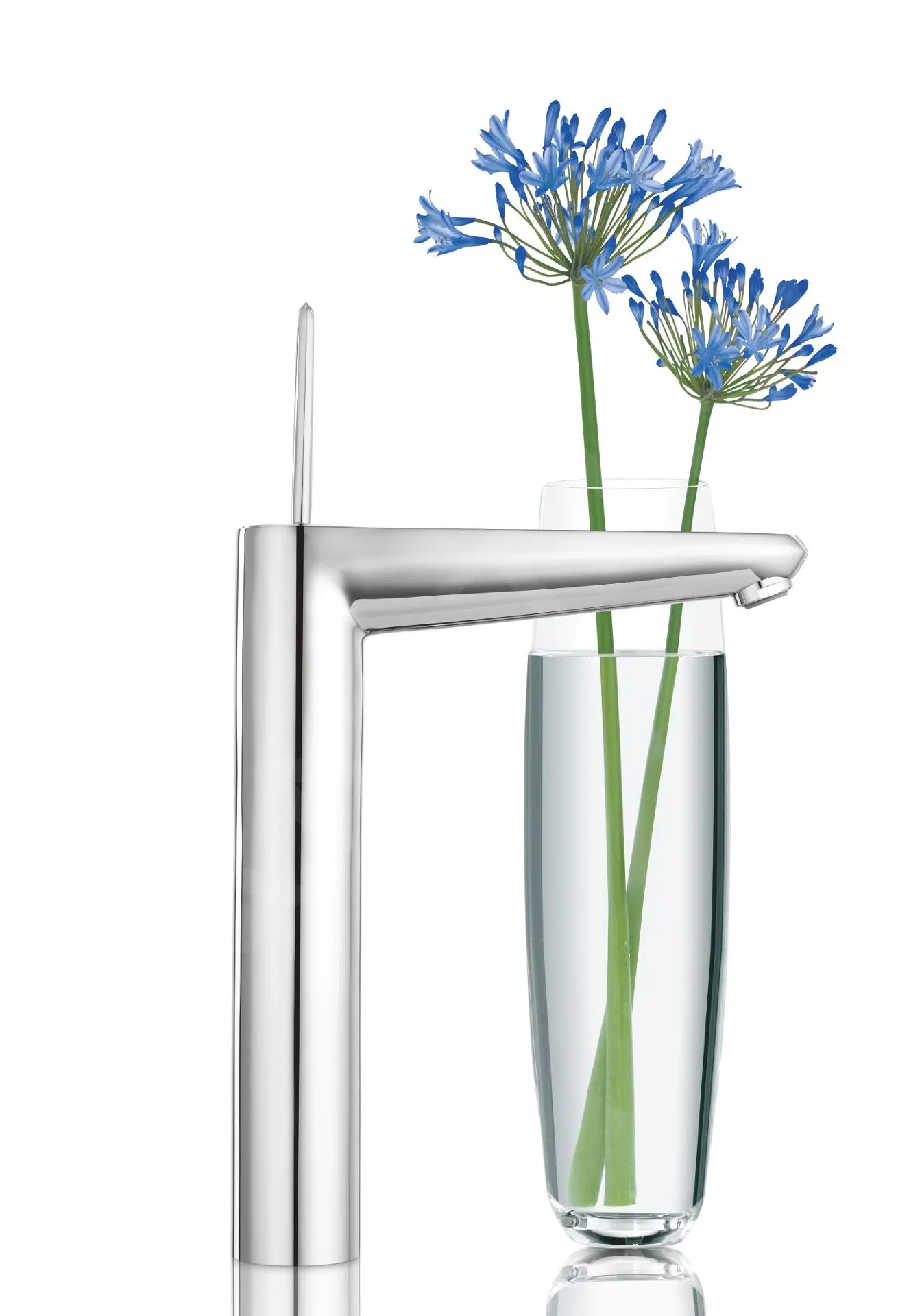 Grohe Eurodisc Joy - Grifo Monomando De Lavabo XL, Cromo 23428000 - Imagen 3