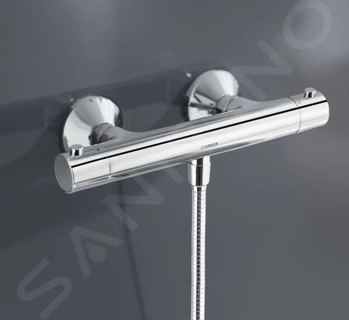 Hansa Unita - Grifo Termostático De Ducha, Cromo 58130101 - Imagen 3