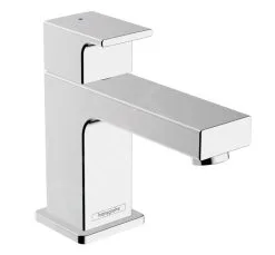 Hansgrohe Vernis Shape - Grifo De Agua Fría Para Lavabo, EcoSmart, Cromo 71592000
