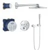 Grohe SmartControl Perfect - Conjunto De Ducha Con Grifo Empotrado, 310 Mm, Cromo 34709000