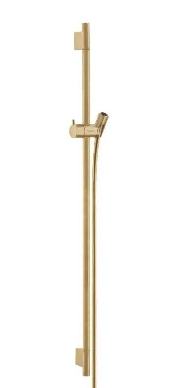 Hansgrohe Unica'S - Barra De Ducha 900 Mm Con Manguera De Ducha, Bronce Cepillado 28631140