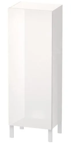 Duravit L-Cube - Armario Alto 1320x500x363 Mm, Derecha, Blanco Brillante LC1179R2222