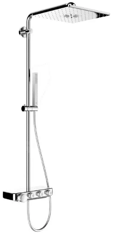 Grohe Euphoria SmartControl - Conjunto De Ducha Cube 310 Duo Con Termostato, Blanco Luna 26508LS0