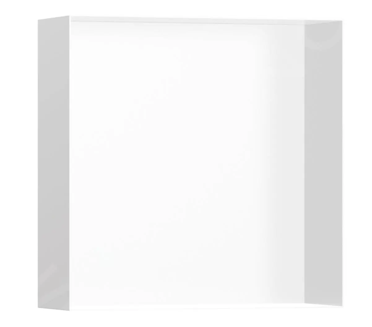 Hansgrohe XtraStoris Minimalistic - Hornacina De Pared, 300x300x100 Mm, Blanco Mate 56073700