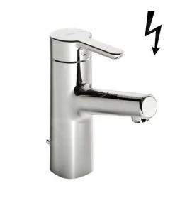 Hansa Designo - Grifo De Lavabo, Para Calentadores De Agua Sin Presión, Con Desagüe, Cromo 51911183