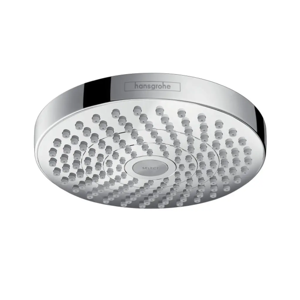 Hansgrohe Croma Select S - Rociador De Ducha 180 2jet EcoSmart 9 L/min, Cromo 26523000