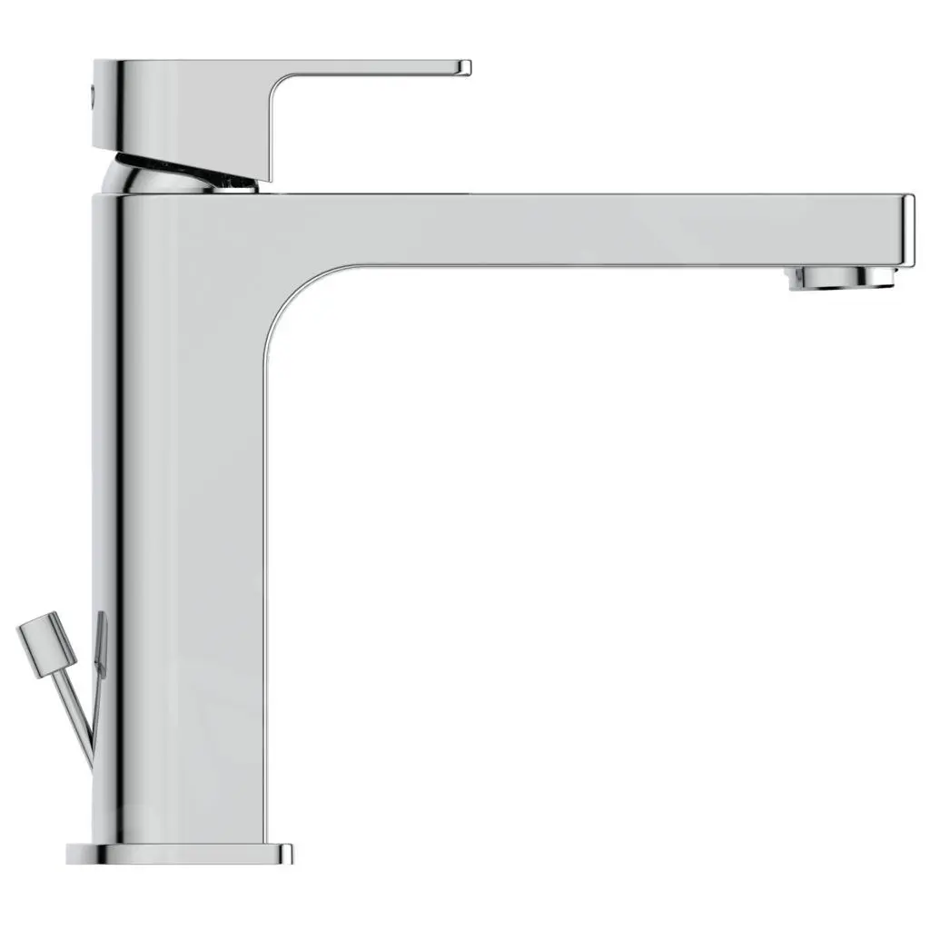 Ideal Standard Edge - Grifo De Lavabo Grande Slim Con Desagüe, BlueStart, Cromo A7107AA - Imagen 4