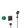 Hansgrohe Raindance E - Conjunto De Ducha 300 Con Termostato ShowerSelect Empotrado, Negro Mate 27939670