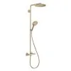 Hansgrohe Raindance Select S - Conjunto De Ducha Showerpipe Con Termostato, 1jet, Bronce Cepillado 27633140