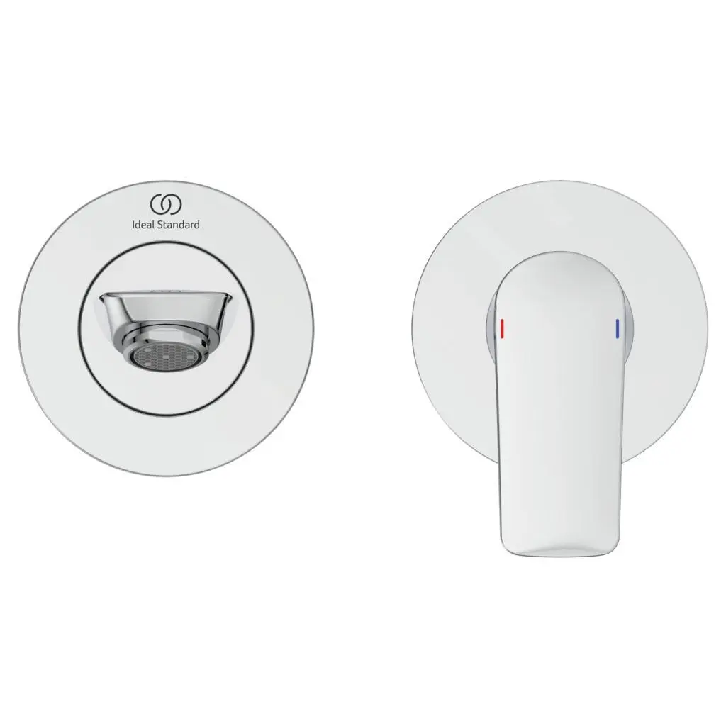 Ideal Standard Connect Air - Grifo Empotrado De Lavabo, 2 Orificios, Cromo A7029AA - Imagen 3