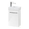 Villeroy & Boch Avento - Mueble De Lavabo, 340x514x202 Mm, 1 Puerta, Crystal White A87600B4