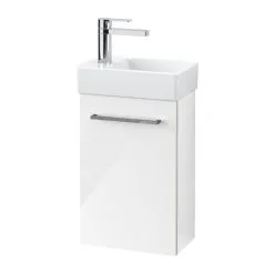 Villeroy & Boch Avento - Mueble De Lavabo, 340x514x202 Mm, 1 Puerta, Crystal White A87600B4