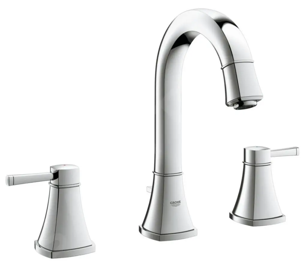 Grohe Grandera - Grifo De 3 Orificios Para Lavabo, Cromo 20389000