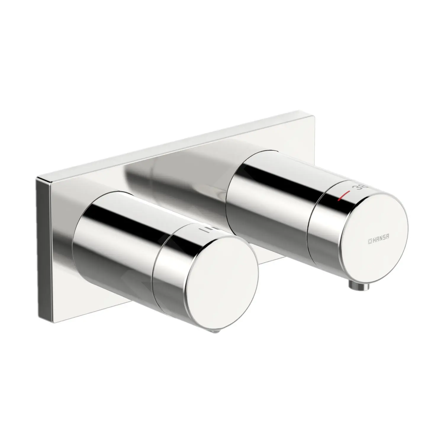 Hansa Living - Grifo Empotrado Termostático De Ducha, Cromo 44529583