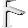 Hansgrohe Logis - Grifo De Lavabo Fine 110, Con Desagüe, EcoSmart, Cromo 71251000