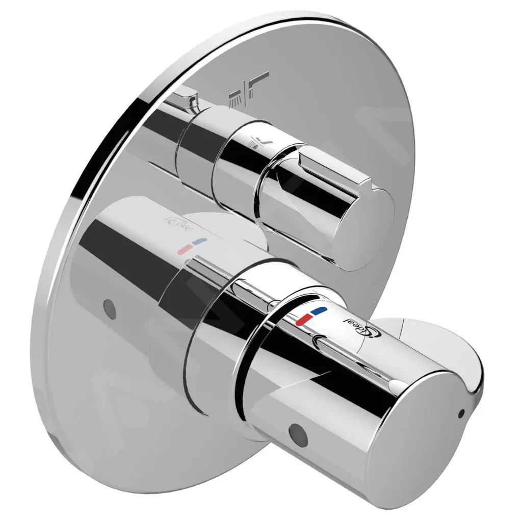 Ideal Standard Ceraplus II - Grifo De Bañera Termostático Empotrado, Cromo A6869AA