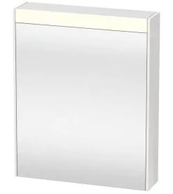Duravit Brioso - Armario Con Espejo 760x620x148 Mm, Izquierda, 1 Puerta, Blanco Brillante BR7101L22221000