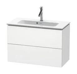 Duravit L-Cube - Mueble De Lavabo 550x820x391 Mm, 2 Cajones, Blanco Mate LC625701818