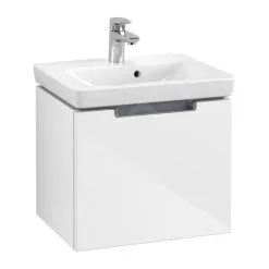 Villeroy & Boch Subway 2.0 - Mueble De Lavabo, 485x420x380 Mm, 1 Cajón, Glosy White A68510DH