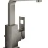 Grohe Eurocube - Grifo De Lavabo, Con Desagüe, Hard Graphite Cepillado 23135AL0