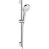 Hansgrohe Croma Select S - Conjunto De Ducha Multi EcoSmart 9 L/min 0,65 M, Blanco/cromo 26561400