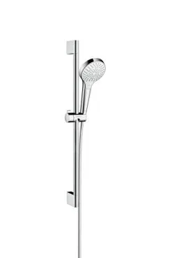 Hansgrohe Croma Select S - Conjunto De Ducha Multi 0,65m, Blanco/cromo 26560400