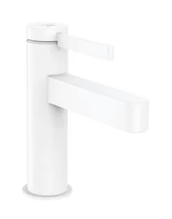 Hansgrohe Finoris - Grifo De Agua Fría, EcoSmart, Blanco Mate 76013700