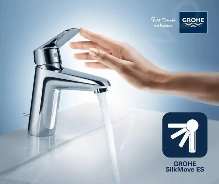 Grohe Eurosmart - Grifo Monomando De Lavabo S ES, Cromo 32926002 - Imagen 5