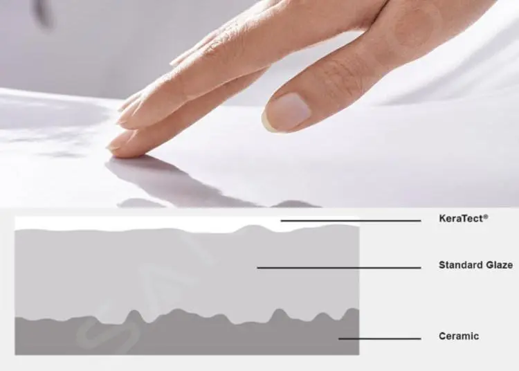 Geberit ICon - Mueble Con Lavabo, 600x630x480 Mm, KeraTect, Blanco Brillante 502.331.01.2 - Imagen 3