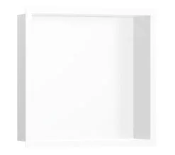 Hansgrohe XtraStoris Individual - Honracina De Pared Con Marco Decorativo, 300x300x100 Mm, Blanco Mate 56099700
