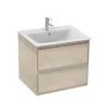 Ideal Standard Connect Air - Mueble Bajo Lavabo, 600x440x517 Mm, Madera Clara/marrón Claro Mate E0818UK