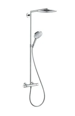 Hansgrohe Raindance S - Conjunto De Ducha Con Termostato, 300 Mm, Cromo 27114000