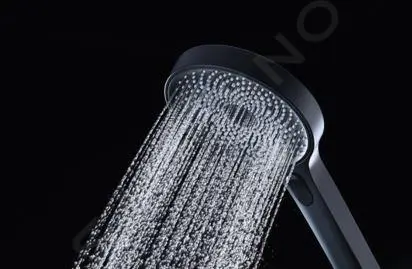 Kielle Aura - Conjunto De Ducha Con Termostato, 260 Mm, 3 Chorros, Negro/color Blanco 20602004 - Imagen 5