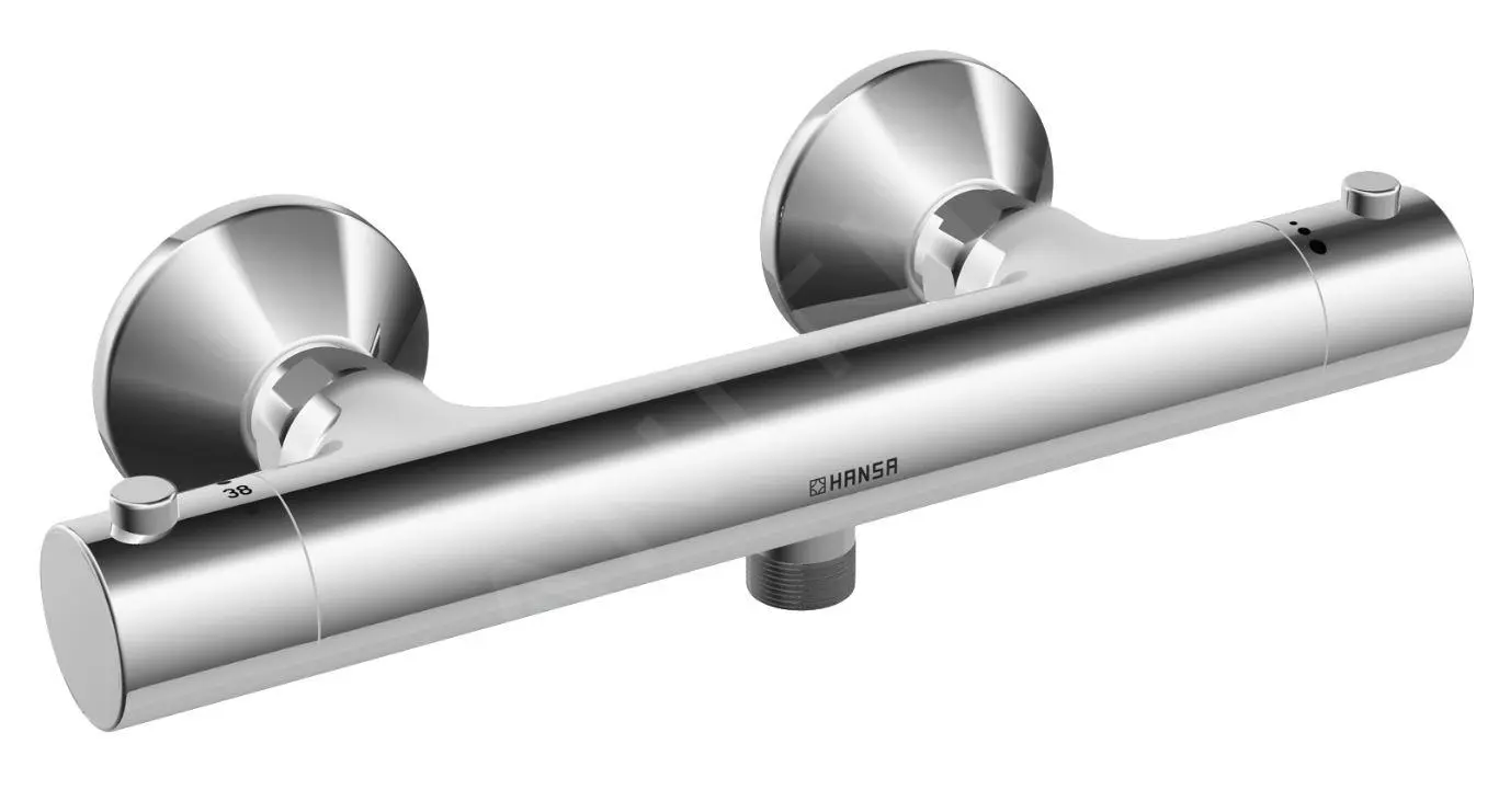 Hansa Unita - Grifo Termostático De Ducha, Cromo 58130101