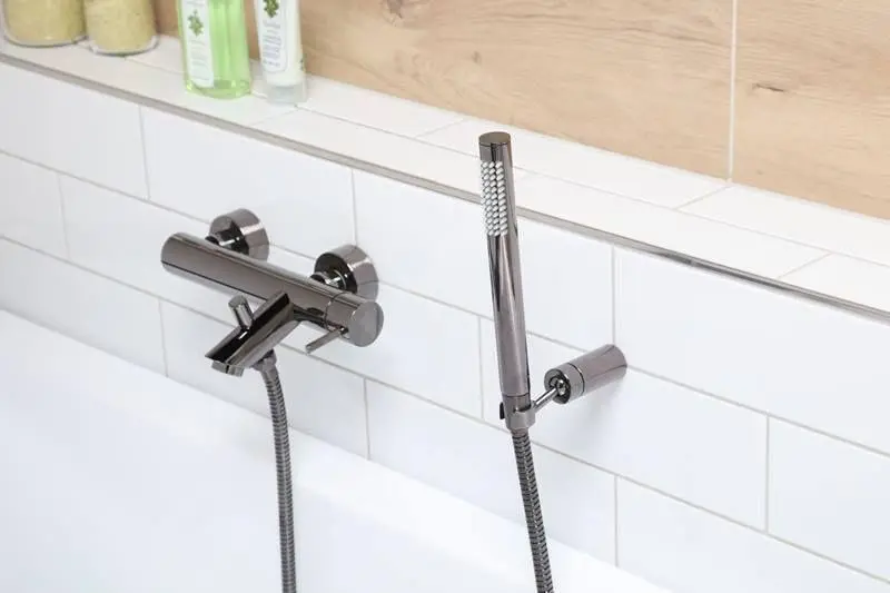 Paffoni Light - Grifo De Bañera, Acero Inoxidable LIG022ST - Imagen 3