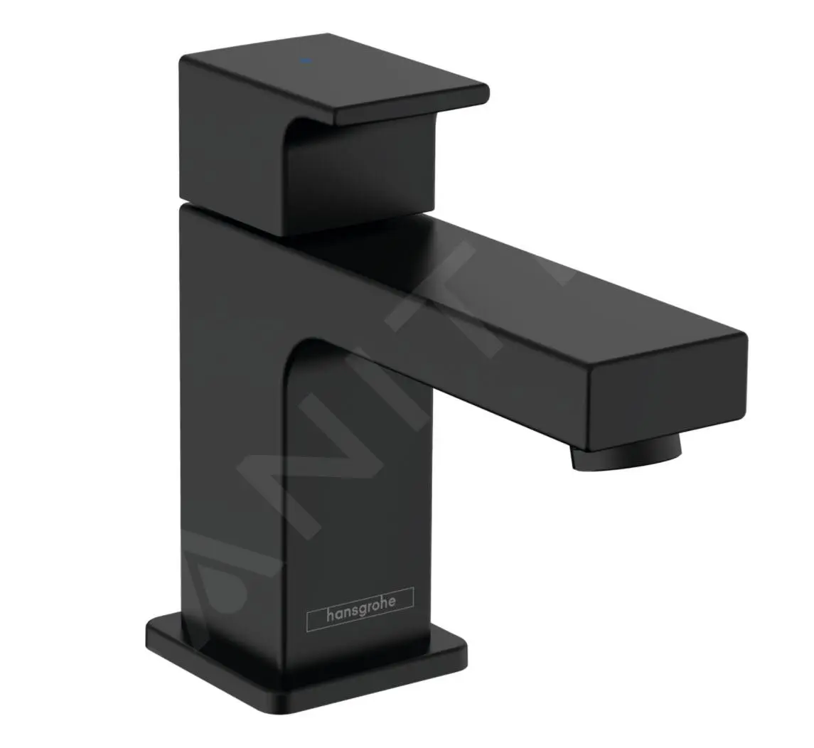 Hansgrohe Vernis Shape - Grifo De Agua Fría Para Lavabo, EcoSmart, Negro Mate 71592670