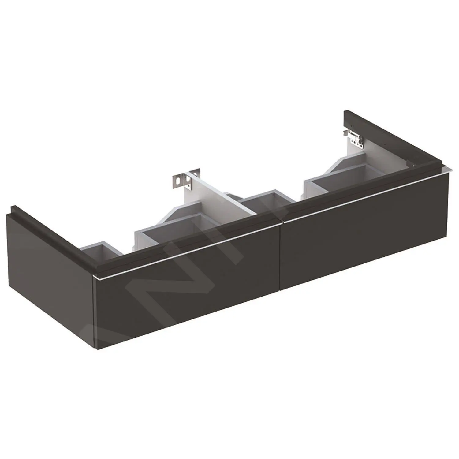 Geberit ICon - Armario Bajo El Lavabo Doble 1200 Mm, 2 Cajones, Lava 841221000
