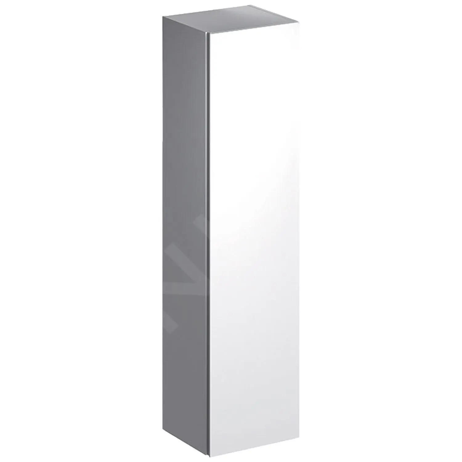 Geberit Xeno 2 - Armario Alto 1700x400 Mm, Espejo Dentro, Blanco Brillante 500.503.01.1