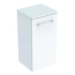 Geberit Selnova Square - Armario Superior Lateral 650x330x297 Mm, 1 Puerta, Blanco Brillante 501.272.00.1