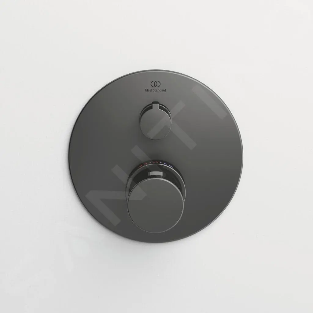 Ideal Standard CeraTherm - Grifo Termostático Empotrado De Ducha, Magnetic Grey A5813A5 - Imagen 4